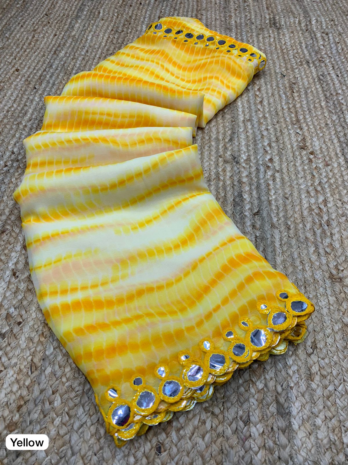 Mahek 115 Leheriya Printed Non Catalog Sarees

